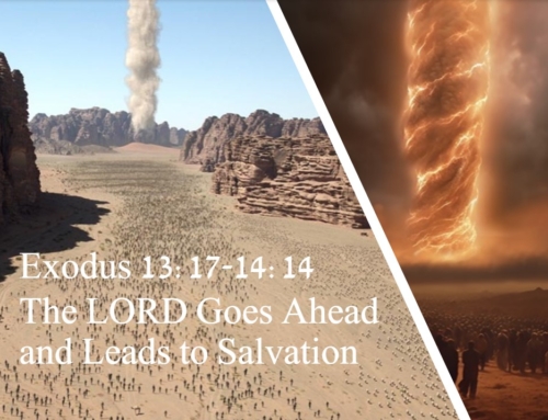 April 21, 2024 – The LORD Goes Ahead and Leads to Salvation
