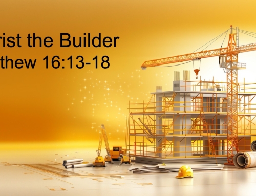 August 16, 2026 – Christ the Builder