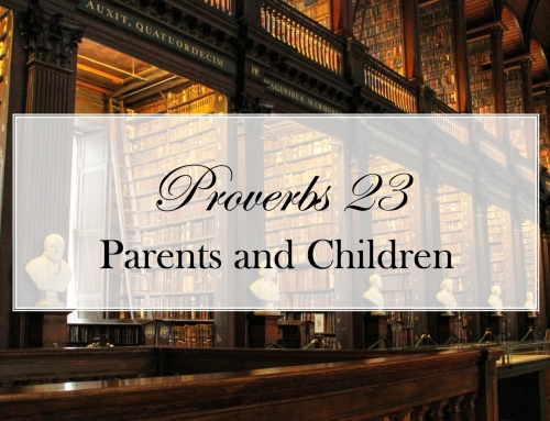 August 23, 2026 – Parents and Children